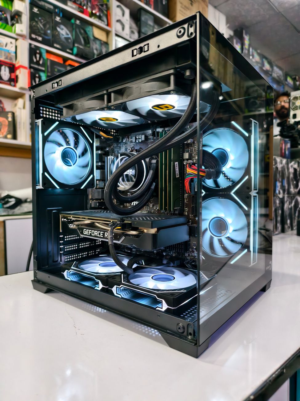 PC gaming console setup builder overview
